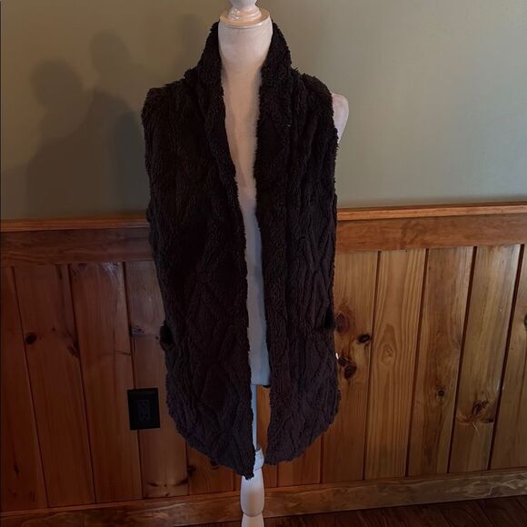 UGG Koolaburra Cozy slate blue vest - Picture 3 of 11